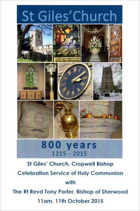 Happy Birthday to you St Giles Church – conserved for 800 years!