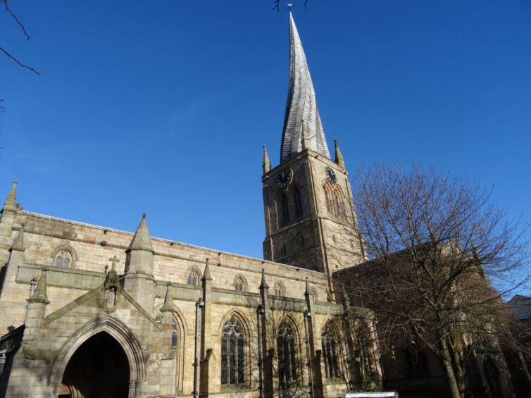 Principal and Inspecting Architect to the ‘Crooked Spire’ in Chesterfield