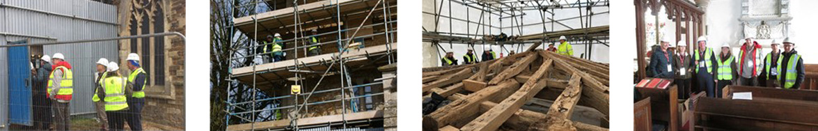 Talk and Tour Scaffold Open Day at St Thomas Becket Church, Tugby