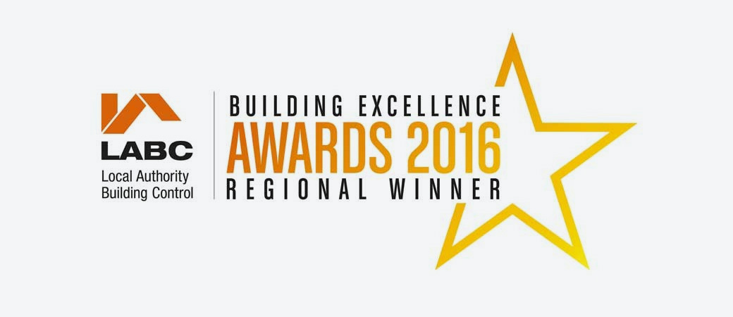 LABC Building Excellence Awards East Midlands 2016 WINNER