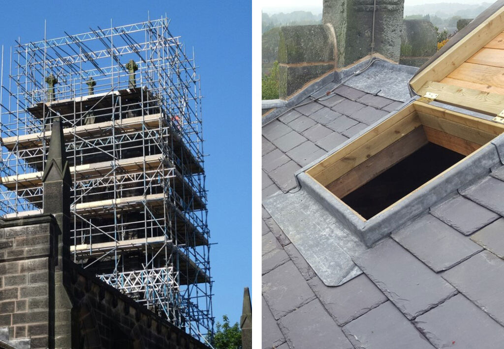 Tower Roof Repairs at the Church of St Thomas, Brampton